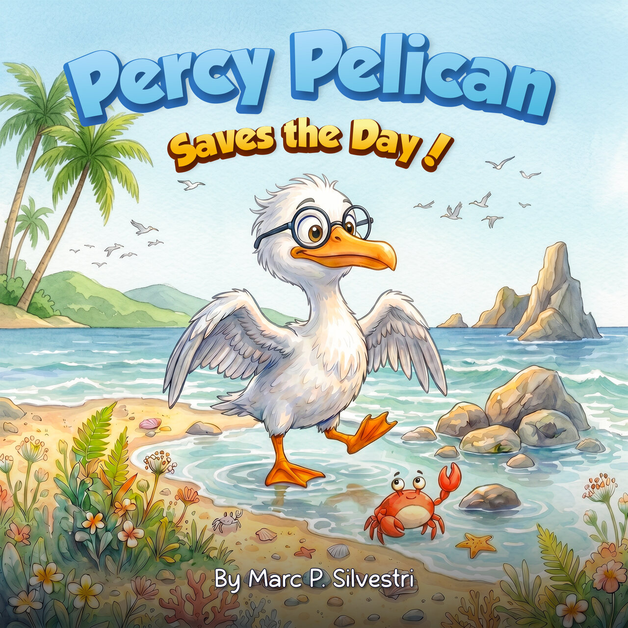 Percy Pelican Saves The Day by Marc P. Silvestri